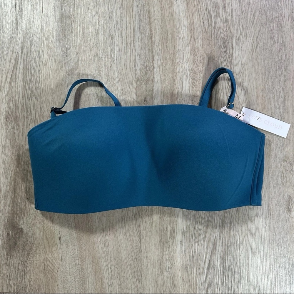 Victoria's Secret Blue Strapless Bra